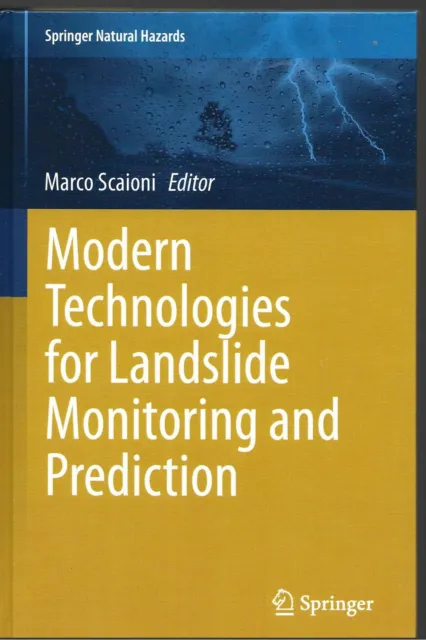 Modern Technologies for Landslide Monitoring and Prediction - Marco Scaioni