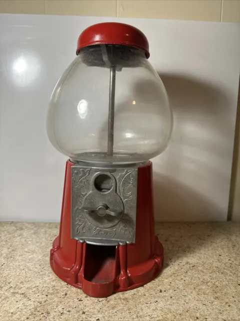 vintage gumball machine. 14 Inches Tall