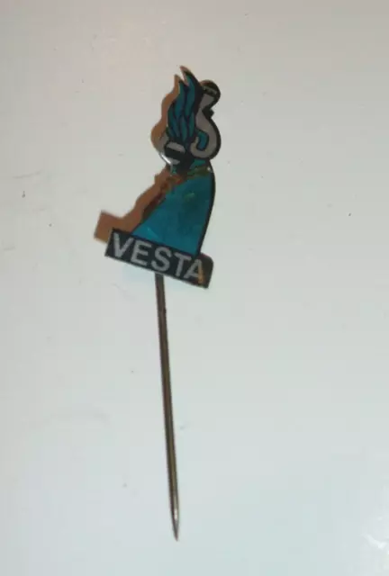 Anstecknadel Vesta Pin Anstecker Blech Holland Werbung Reklame Dutch