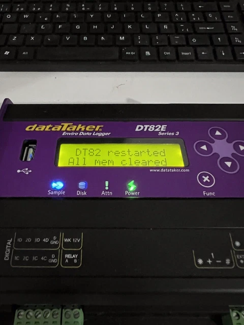 Datataker DT82E Serie 3. Datenlogger