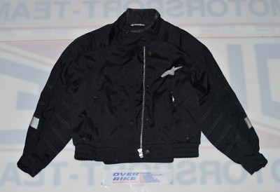 Alpinestars USED WOMAN JACKET ALPINESTARS 4W FT CORDURA SIZE XS BLACK MOTO SCOOTER CITY 