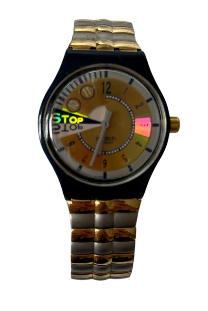 SWATCH STOP WATCH SSN104 Double Run - 1994 - Used $35.00 - PicClick CA