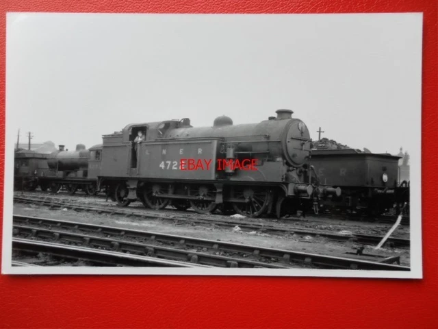 PHOTO LNER Ex Gnr Class N2 0-6-2T Loco No 1722 At Stratford Shed Br ...