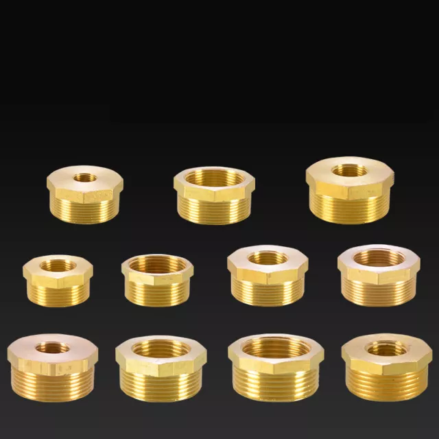 11/4" 11/2" 2" Female/Male Thread Hex Hose Fitting Reducer Bushing BSP Connector
