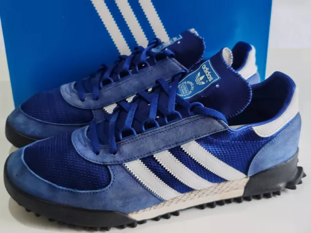 ADIDAS MARATHON TR B37443 Blue White Black Mens Trainers Uk 11 Eu 46 EUR 59 23 PicClick IT