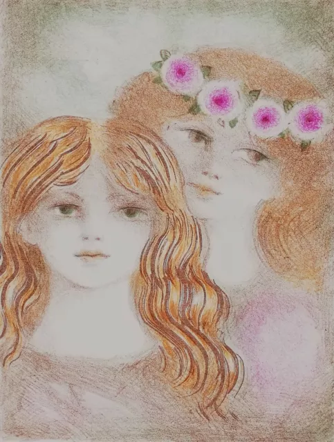 FELICITA FRAI: Litografia 50x35, Firmata, Numerata 8/125; Perfetta. STUPENDA!!!