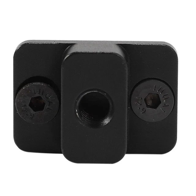 Piastra di montaggio monitor video per attacco di sostituzione Dji Ronin S da M4 a 1/4 vite R5Q2