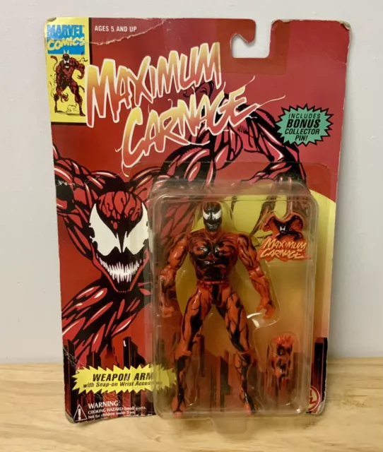 Spider-Man Maximum Carnage Action Figure Toy Biz 1994