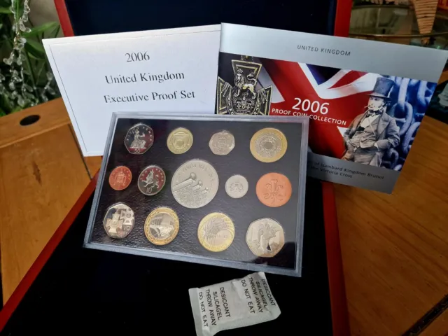 2006 Executive Proof Collection Coin Set With COA