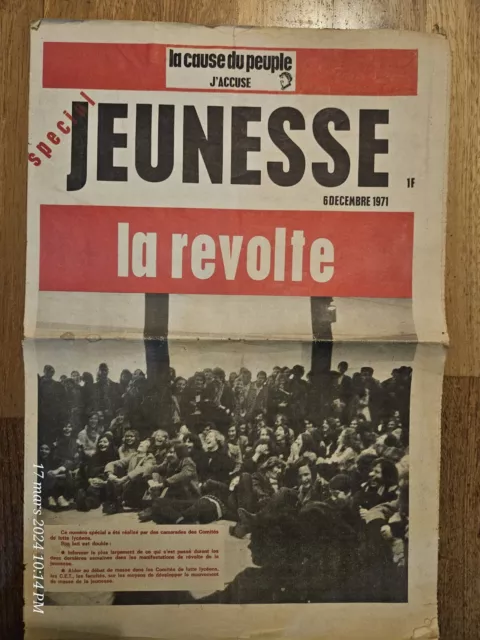 La cause du peuple- J'accuse spécial Jeunesse