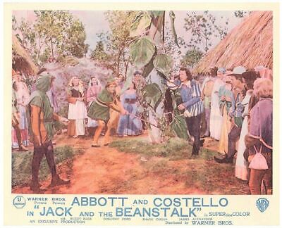 Abbott Bud Abbott E Lou Costello Go To Mars Originale Britannico Lobby Scheda 1953 Raro 