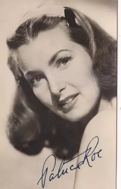 Patricia Roc Autografo Teatro Cinema Tv Autograph Hand Signed