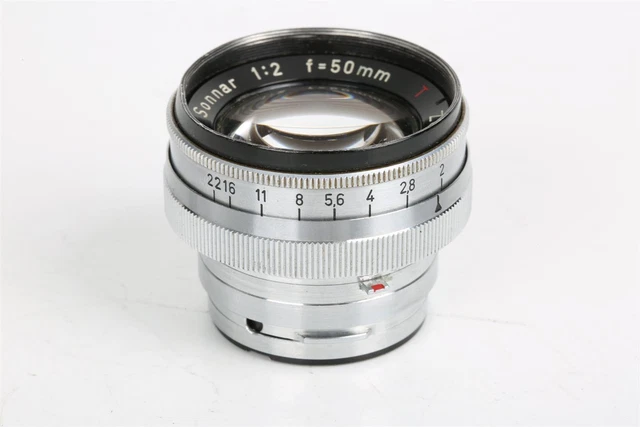 Carl Zeiss Opton Sonnar T 50mm/2.0 Objektiv Lens 828645