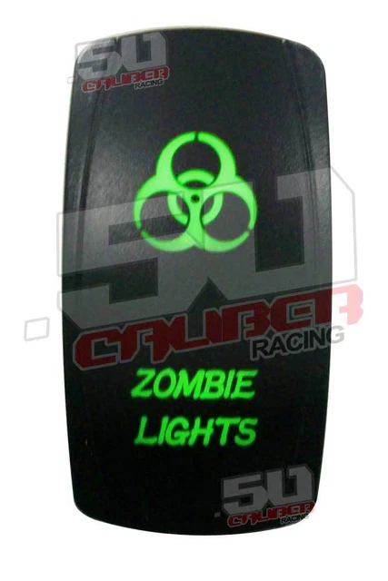 On Off Waterproof Green Rocker Switch Zombie Rhino Ace Prowler Wildcat Pioneer
