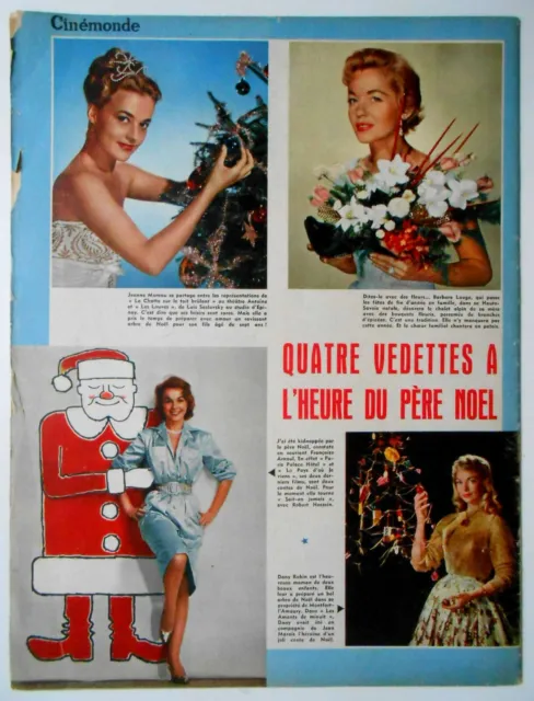 ►Cine Monde 1168/1956-Luis Mariano-Raf Vallone-Line Renaud-Paul Newman-Mauban... 2