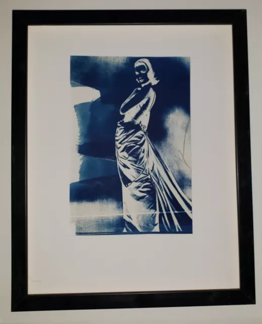 JEFFREY NELSON Original Hand SIGNED Cyanotype Photography "Grace Kelly"