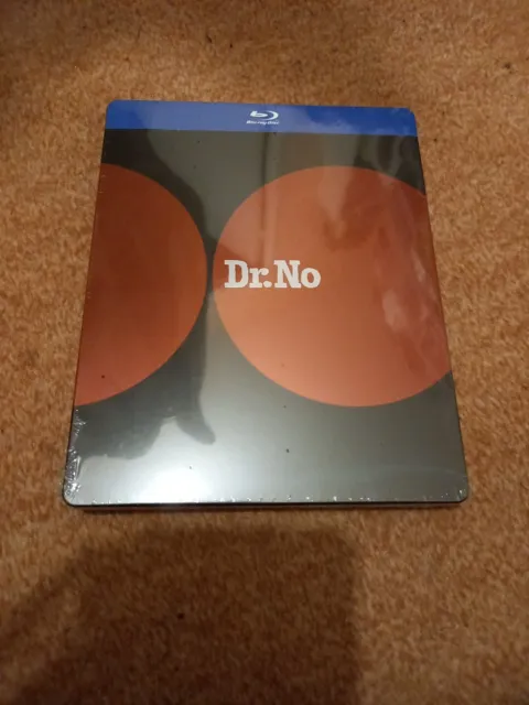 Dr Dr. No Steelbook Blu-ray BRAND NEW James Bond 007  1962 Sean Connery