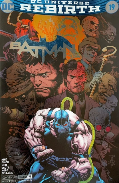 Batman #19 David Finch FOIL Exclusive WonderCon Variant DC Comics 1st Print NM