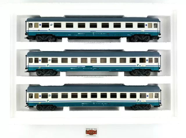 JM436 - Marklin H0 41893 - Set Von 3 Autos Personenwagen FS Von Zug Express