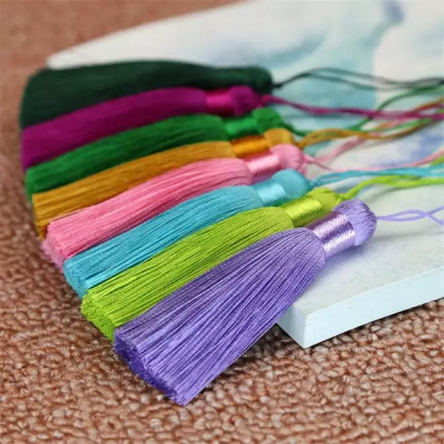 Silky Key Tassels, Cushions, Blinds, Curtains,  26 colours Select quantity ,