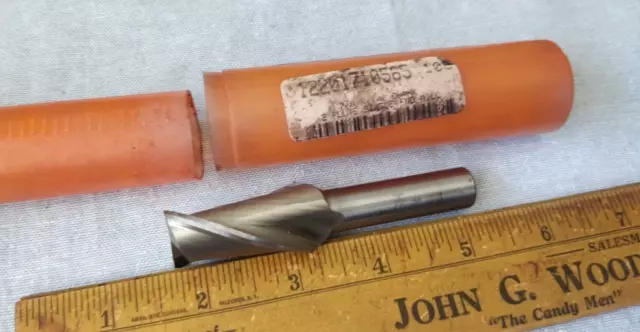 ENCO 7/8" 2 Flute HSS  End Mill 1 1/2"LOC