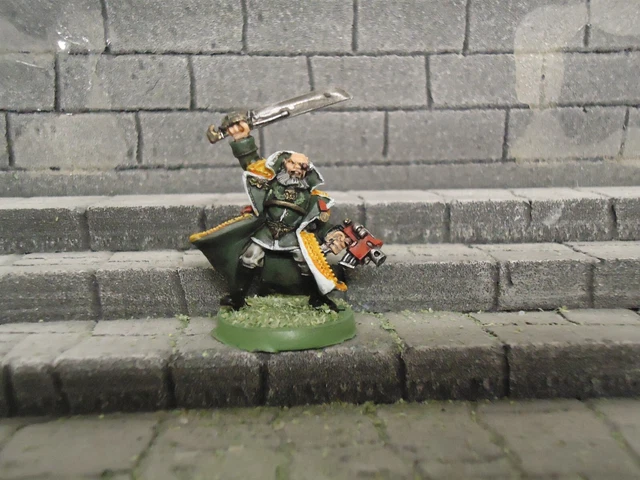 Warhammer 40K unveröffentlicht Imperial Guard Cadian General Metal