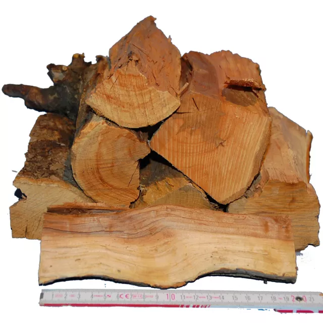 Smoker-Holz APFEL 15 kg Grillholz Räucherholz BBQ Grill Smoker Wood - 100% Natur