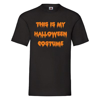 Divertente T-shirt Halloween - Questo è il mio costume di Halloween, novità regalo di Halloween