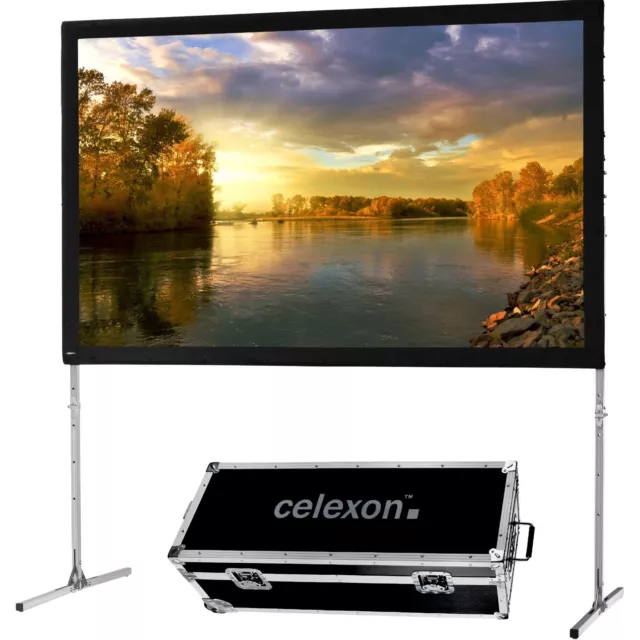 celexon mobile Faltrahmen-Leinwand Mobil Expert Frontprojektion 244x152cm 16:10