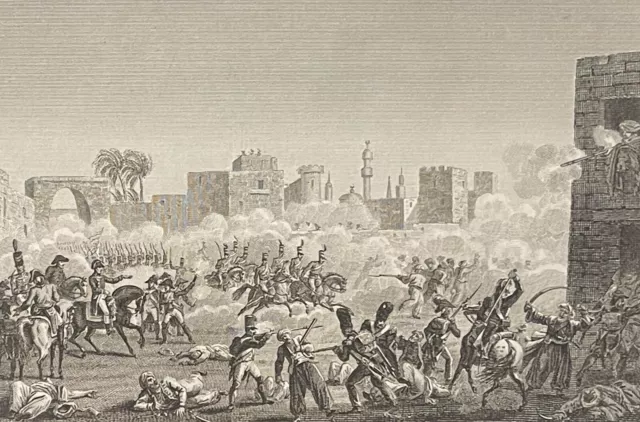 Revolt Of Cairo 1798 Egypt Napoleon Bonaparte After Sunset 1827