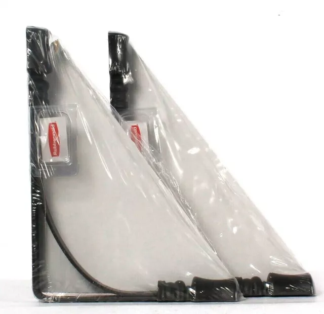 2 Count Rubbermaid Aris Bronze Decorative Shelf Bracket 6 X 8 Inch