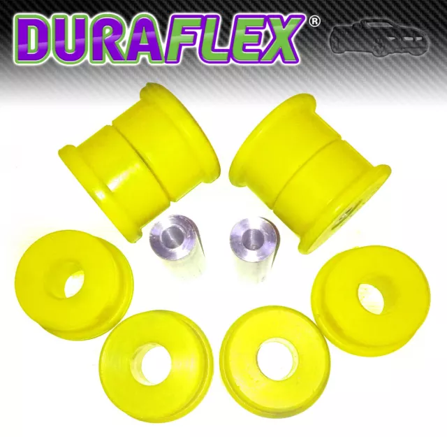 BMW E36 REAR SUBFRAME BUSHES, Trailing Arm DURAFLEX EXTREME Yellow Polyurethane