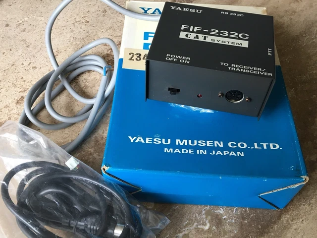 YAESU FIF-232C CAT Interface Radio To PC £33.00 - PicClick UK