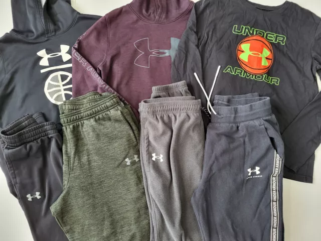 Boys Under Armour Athletic Lot size Youth XL xlarge hoodies pants