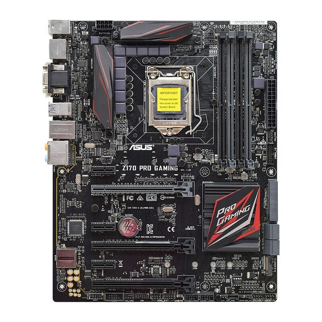 ASUS Z170 PRO GAMING Motherboard ATX Intel Z170 LGA1151 DDR4 64GB SATA3