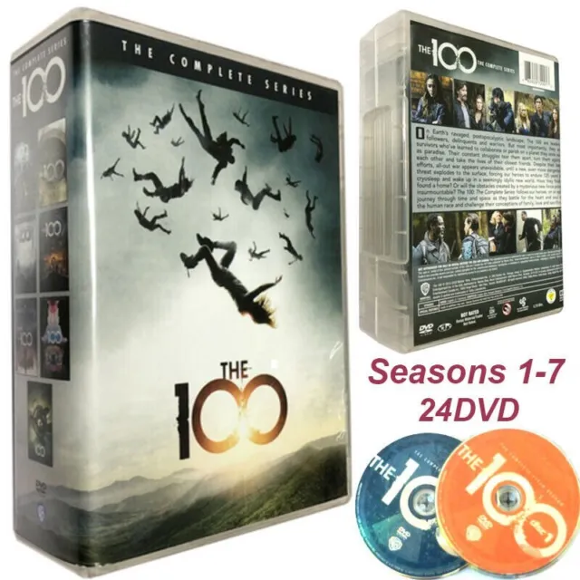 THE 100：Seasons 1-7 Complete TV Series 24-DISC DVD BOX SET ALL REGION UK