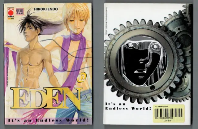 Hiroki Endo EDEN n. 12 Panini 2005 Planet Manga