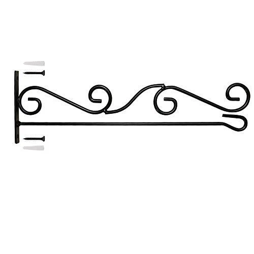 Wall Garden Flag Holder,Wall Garden Flag Stand,Garden Flag Scroll Hanger,Garden