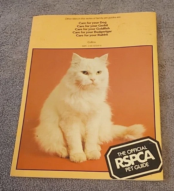 "Care For Your Rabbit" Book - RSPCA Pet Guide (ISBN: 9780007182701, Very Good Condition)