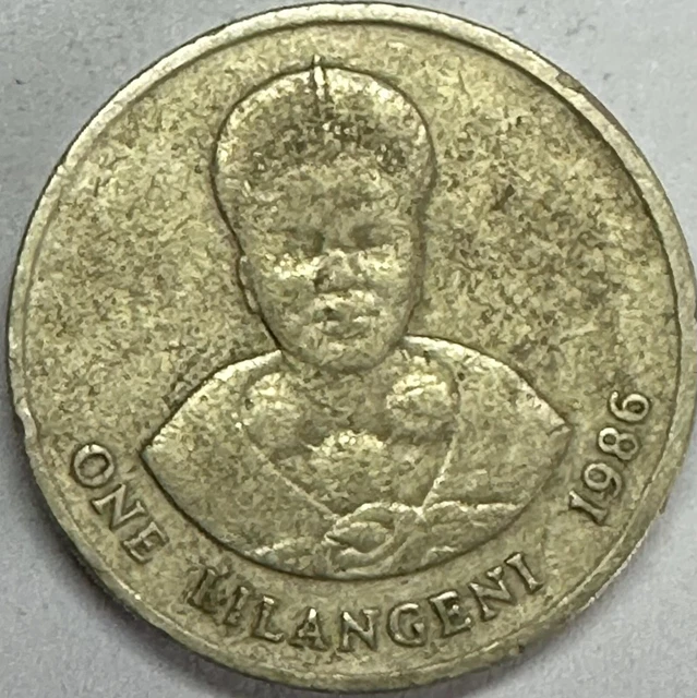1986 Swaziland 🇸🇿 1 Lilangeni Coin Lot (Half Price 1st Class Postage)