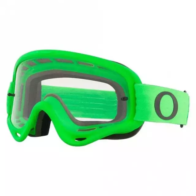 Oakley YOUTH XS O-Frame MX Motocross Brille - grün mit klar