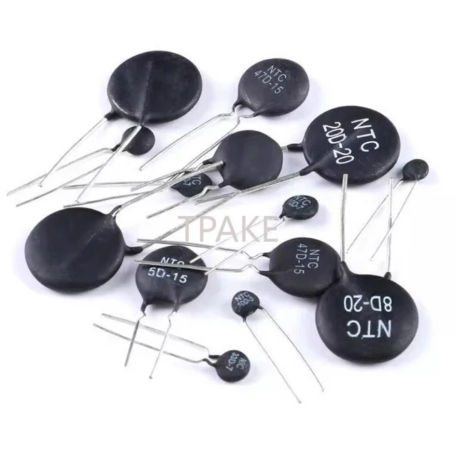 NTC Thermistor 1.3/1.5/2.5/6/8D/10/12/16/20D/47D-5 7 9 11 13 15 20 25 Resistor