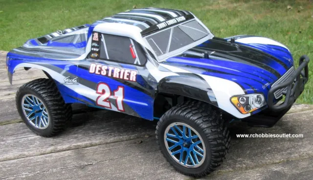 New RC Short Course Truck, Nitro Gas Powered 2.4G 1/10 Scale  4WD