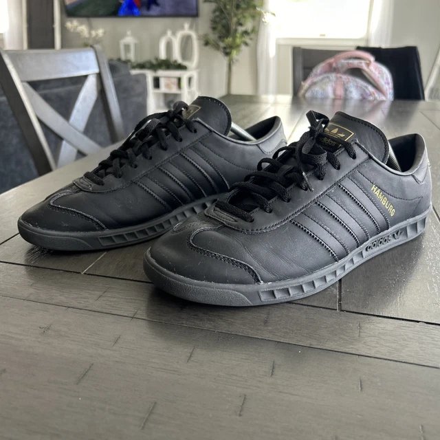 Adidas hamburg all black discount