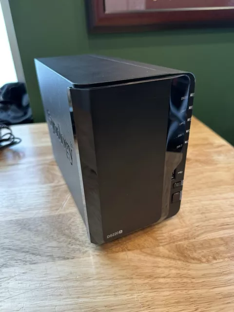 Synology DiskStation DS220+ 2 Bay NAS Drive-6GB Expanded Memory-1TB HDD