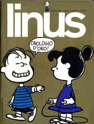 rivista a fumetti LINUS ANNO 1972 NUMERO 2