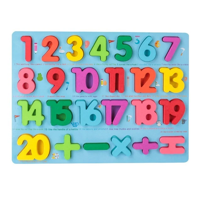 Colorful Wood 3D Puzzles Cartoon Animals Kids Jigsaw Puzzle Edu Wooden Baby Toy