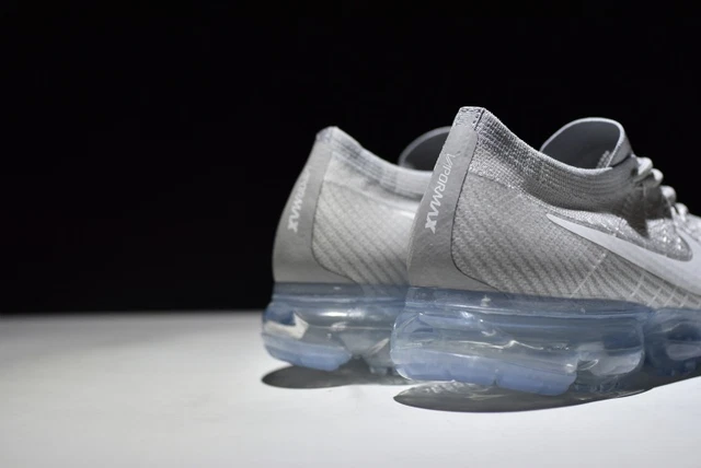 Nike Air VaporMax Flyknit "PURE PLATINUM/WHITE/WOLF GREY" 849558-004 Limited One 8