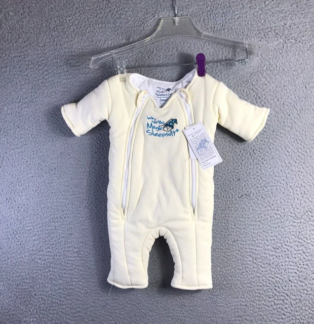 Baby Merlin Magic Traje de Dormir Pequeño 3-6 Meses 12-18 Lbs Amarillo NUEVO CON ETIQUETAS