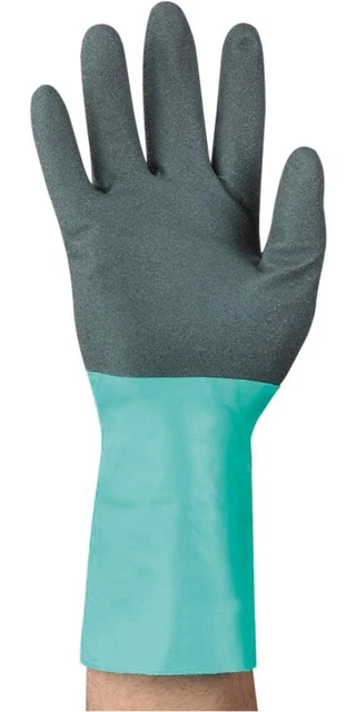 Ansell Handsch.AlphaTec 58-128 Gr. 11 schwarz/grün